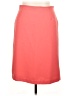 Assorted Brands 100% Polyester Solid Orange Casual Skirt Size 14 - photo 1