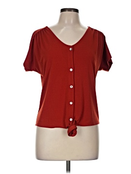 Green Envelope Short Sleeve Top