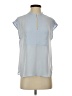 J.Crew 100% Polyester Blue Short Sleeve Blouse Size S - photo 1