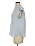 J.Crew 100% Polyester Blue Short Sleeve Blouse Size S - photo 5