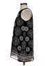 Max Studio 100% Polyester Black Gray Sleeveless Blouse Size XS - photo 5