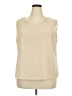 Tally Taylor 100% Polyester Ivory Sleeveless Blouse Size 20 - photo 1