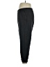 Ann Taylor LOFT Outlet Solid Black Track Pants Size XL - photo 5
