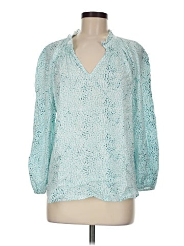 Caslon 3/4 Sleeve Blouse (view 1)