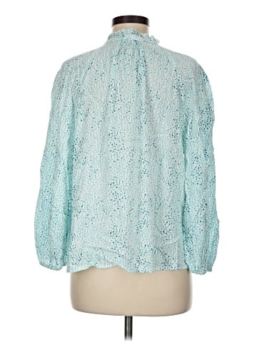 Caslon 3/4 Sleeve Blouse (view 2)