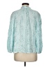 Caslon 100% Rayon Teal 3/4 Sleeve Blouse Size M - photo 2