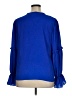 ELOQUII 100% Polyester Blue 3/4 Sleeve Blouse Size 14 Plus - photo 2