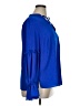 ELOQUII 100% Polyester Blue 3/4 Sleeve Blouse Size 14 Plus - photo 4