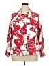 Allison Daley Print Red Blazer Size 18 - photo 1