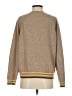 Jumper 100% Cashmere Color Block Tan Cashmere Pullover Sweater Size 1 - photo 2