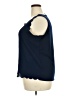 Elle Blue Sleeveless Blouse Size XXL - photo 5