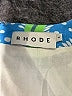 Rhode 100% Linen Tropical Green Cocktail Dress Size 4 - photo 7