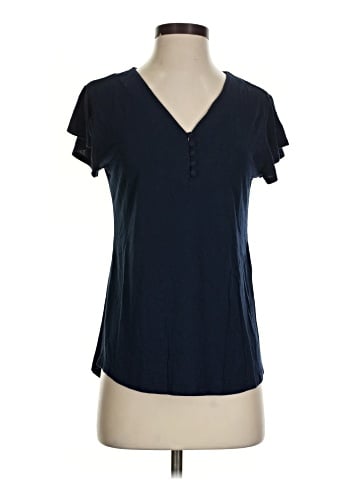 Liz Claiborne Short Sleeve Henley (view 1)