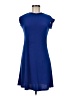 Nik and Nash Solid Blue Casual Dress Size M - photo 1