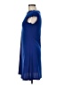 Nik and Nash Solid Blue Casual Dress Size M - photo 5