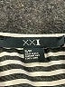 XXI Stripes Black Casual Dress Size S - photo 7