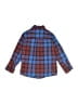 Tea 100% Cotton Plaid Blue Long Sleeve Button-Down Shirt Size 4 - photo 2