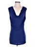 Halogen Blue Sleeveless Top Size M - photo 1