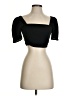 Unbranded Black Short Sleeve Top Size S - photo 1