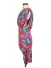Donna Morgan Print Pink Cocktail Dress Size 6 - photo 5