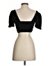 Unbranded Black Short Sleeve Top Size S - photo 2