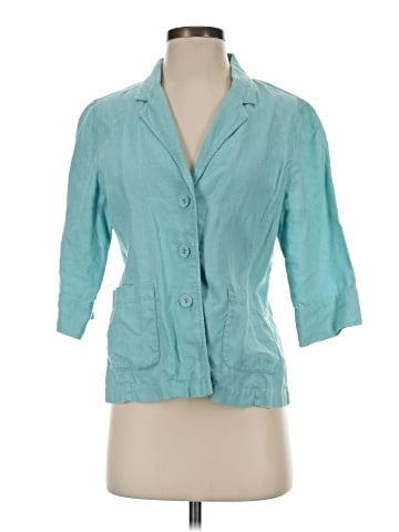 Eileen Fisher 3/4 Sleeve Button-Down Shirt (view 1)