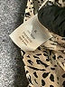 Mi ami 100% Viscose Animal Print Tan Short Sleeve Blouse Size XL - photo 8