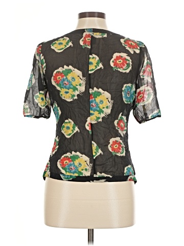 Maple Short Sleeve Silk Top (view 2)