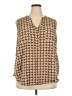 Torrid Brown Sleeveless Blouse Size 3X Plus (3) - photo 1