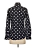 Gap 100% Cotton Polka Dots Black Long Sleeve Blouse Size XS - photo 2