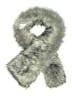 La Fiorentina Gray Black Scarf One size - photo 1