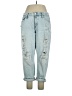 Edgely Hearts Blue Jeans Size 14 - photo 1