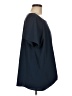 Soft Surroundings Blue Short Sleeve Blouse Size M - photo 4