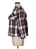 J.Crew Plaid Gray Long Sleeve Blouse Size L - photo 5