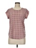 Tempted Hearts Pink Short Sleeve Top Size M - photo 1