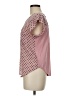 Tempted Hearts Pink Short Sleeve Top Size M - photo 5