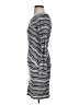 BCBGMAXAZRIA Chevron-herringbone Gray Cocktail Dress Size XS - photo 5
