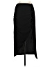 LPA 100% Polyester Solid Black Formal Skirt Size M - photo 1