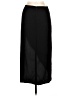 LPA 100% Polyester Solid Black Formal Skirt Size M - photo 2