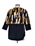 Cos Color Block Blue 3/4 Sleeve Blouse Size XS - photo 2