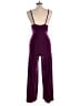 Norma Kamali Solid Burgundy Jumpsuit Size L - photo 2