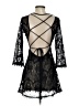 Lulus Black Cocktail Dress Size XS - photo 2
