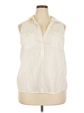 G.H. Bass & Co. Sleeveless Button-Down Shirt (view 1)