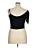 ELOQUII Black Short Sleeve Top Size 14 Plus - photo 2