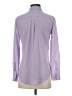 Equipment Solid Purple Long Sleeve Blouse Size XS - photo 2