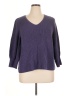 Nic + Zoe Purple Pullover Sweater Size 1X - photo 1