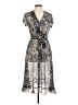 MSK 100% Polyester Paisley Gray Cocktail Dress Size 6 - photo 1