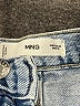 MNG 100% Cotton Blue Denim Skirt Size M - photo 3