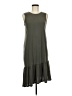 Apt. 9 Gray Casual Dress Size M - photo 1
