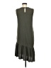 Apt. 9 Gray Casual Dress Size M - photo 2